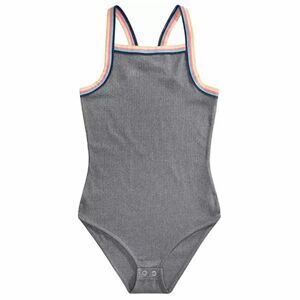 Grey tank bodysuit
